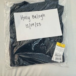 New FIGS salta heathered alps blue under scrub